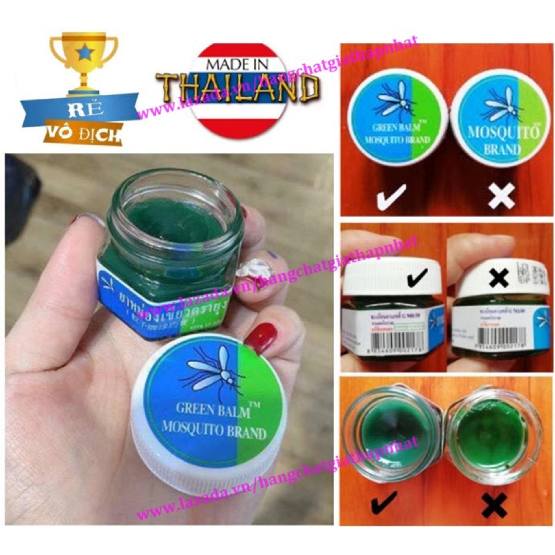 Dầu bôi giảm muỗi đốt , côn trùng cắn cho bé Green Blam Mosquito Brand - LQC18
