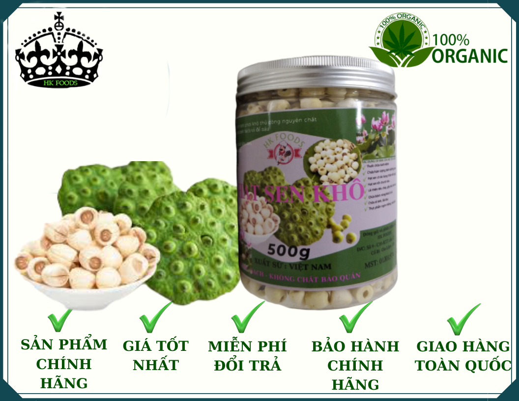 Hạt Sen khô 500g