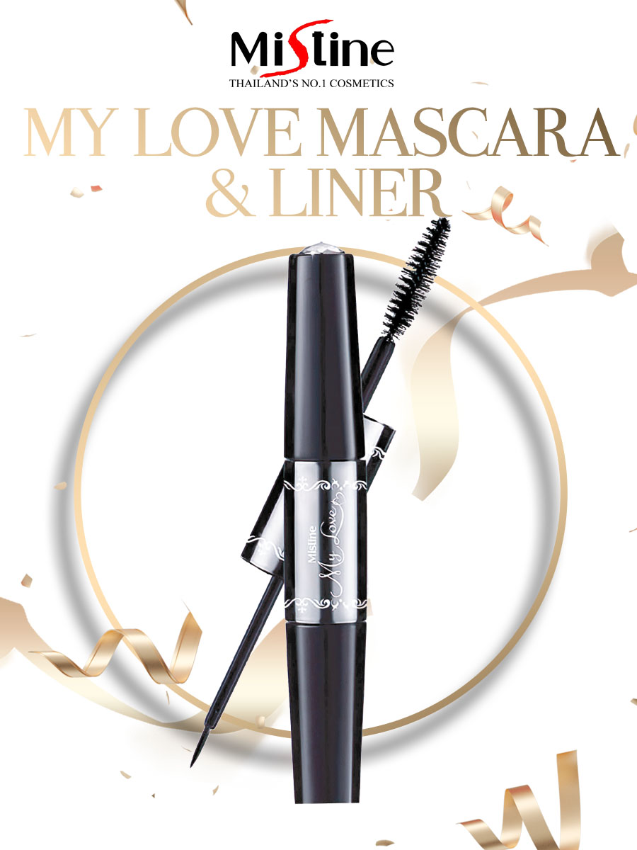 MASCARA VÀ KẺ MẮT MISTINE MY LOVE