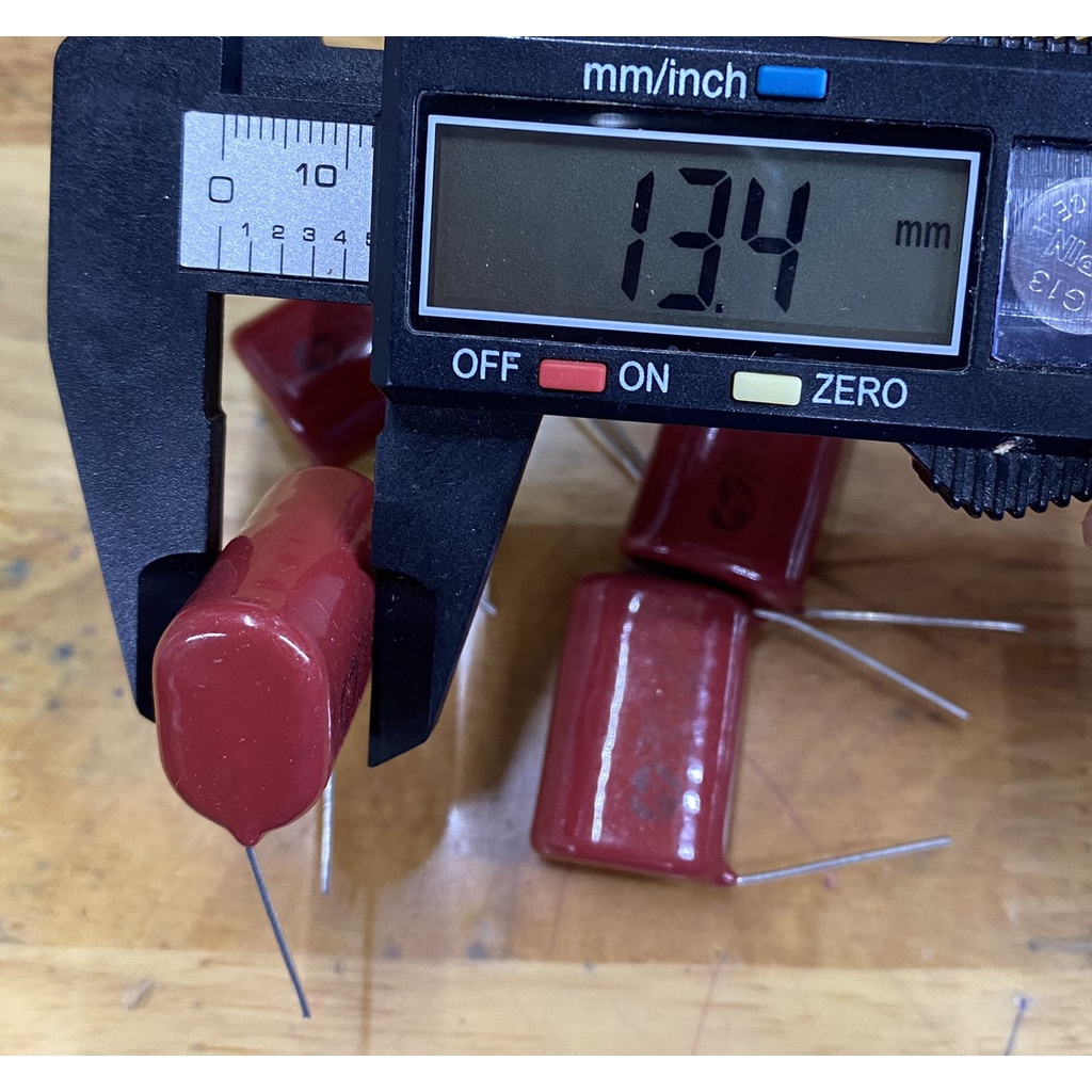 Tụ kẹo Nâu đỏ CBB22 225J 630v Set 5 Tụ