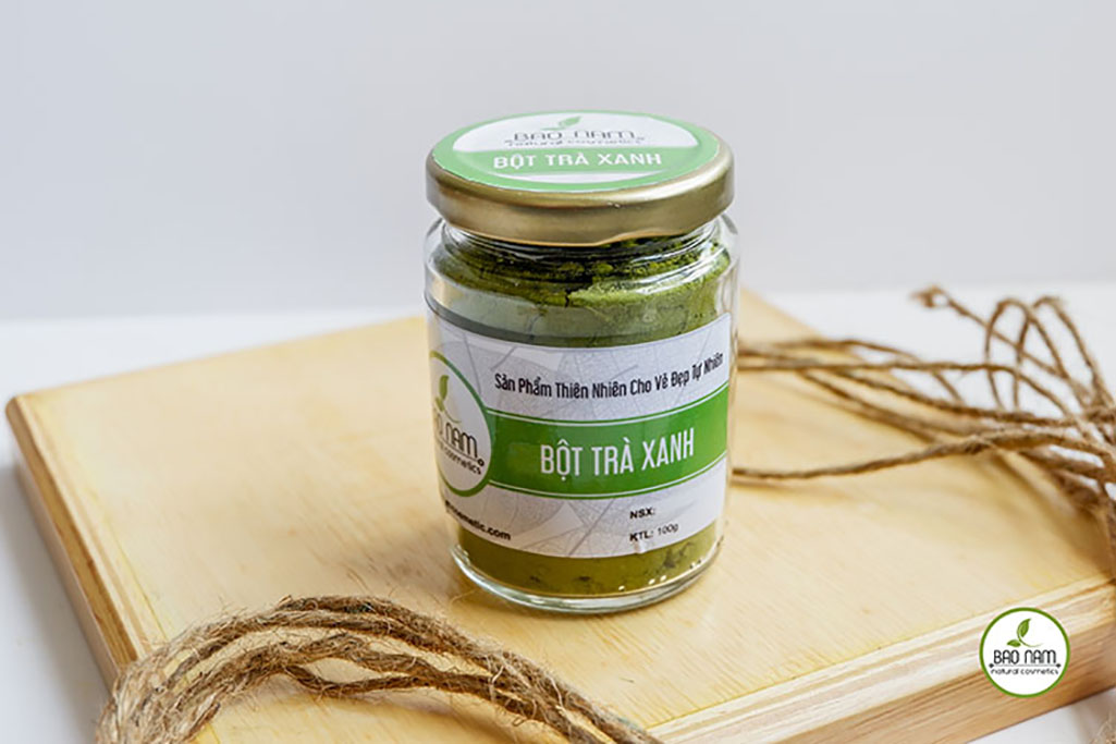 Bột trà xanh đắp mặt 100gr - Bảo Nam