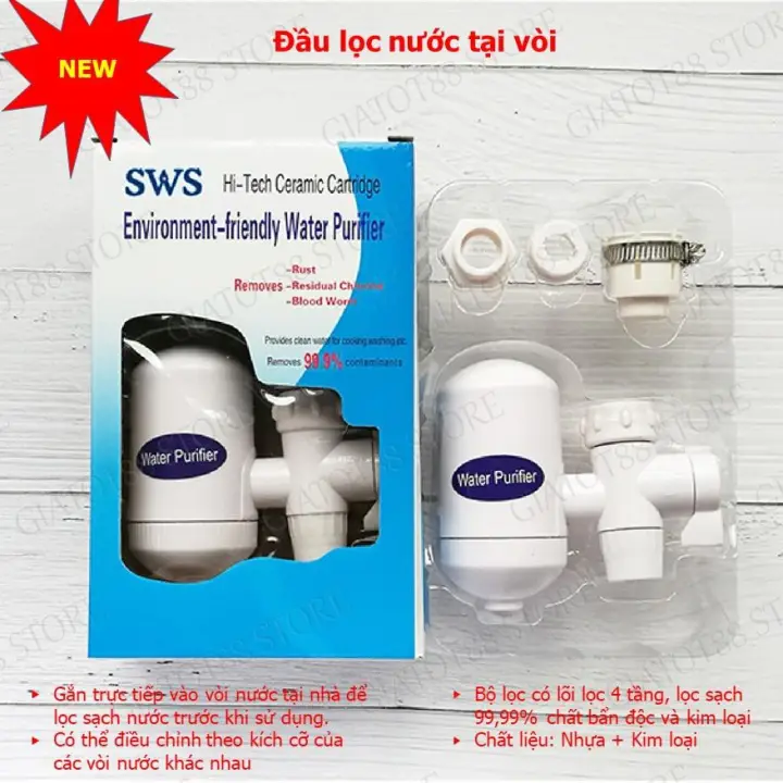 [HCM]Đầu lọc nước tại vòi Water Purifier