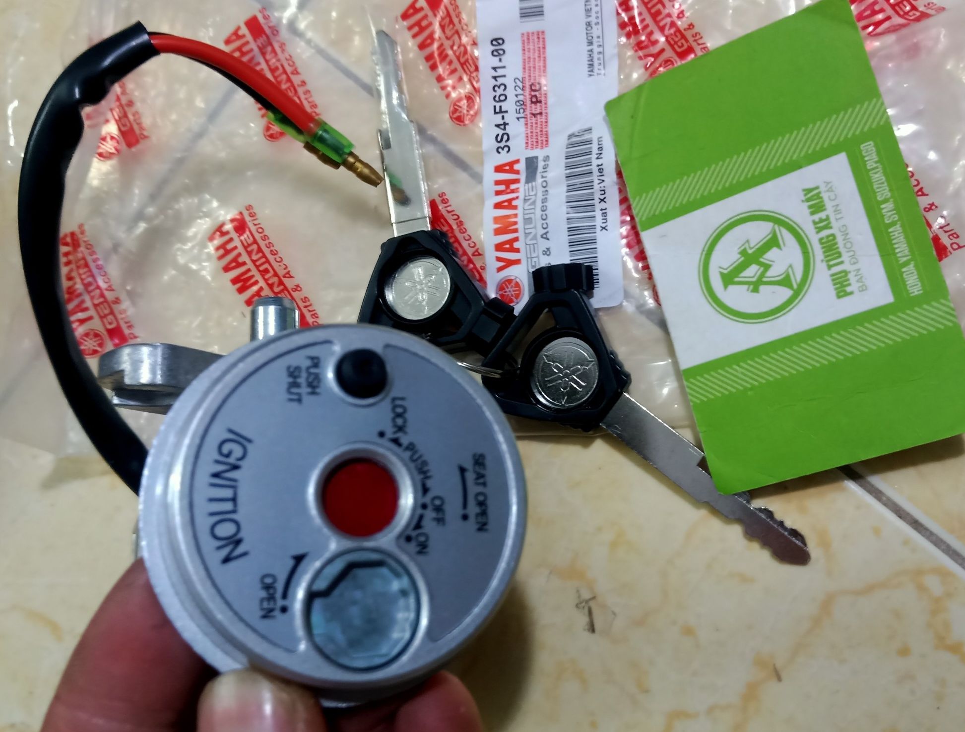 Bộ Ổ khóa Ex 150 , Sirius FI , Jupiter FI
