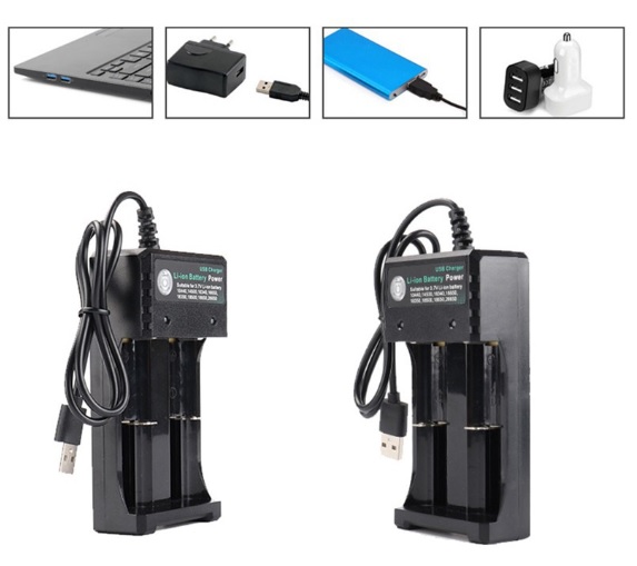 Sạc Pin 18650 Cao Cấp ( Có Đèn Báo Khi Sạc Đầy )[TP.HCM]