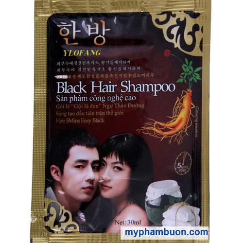 COMBO 10 Gói Dầu Gội Thảo Dược Đen Tóc Hàn Quốc