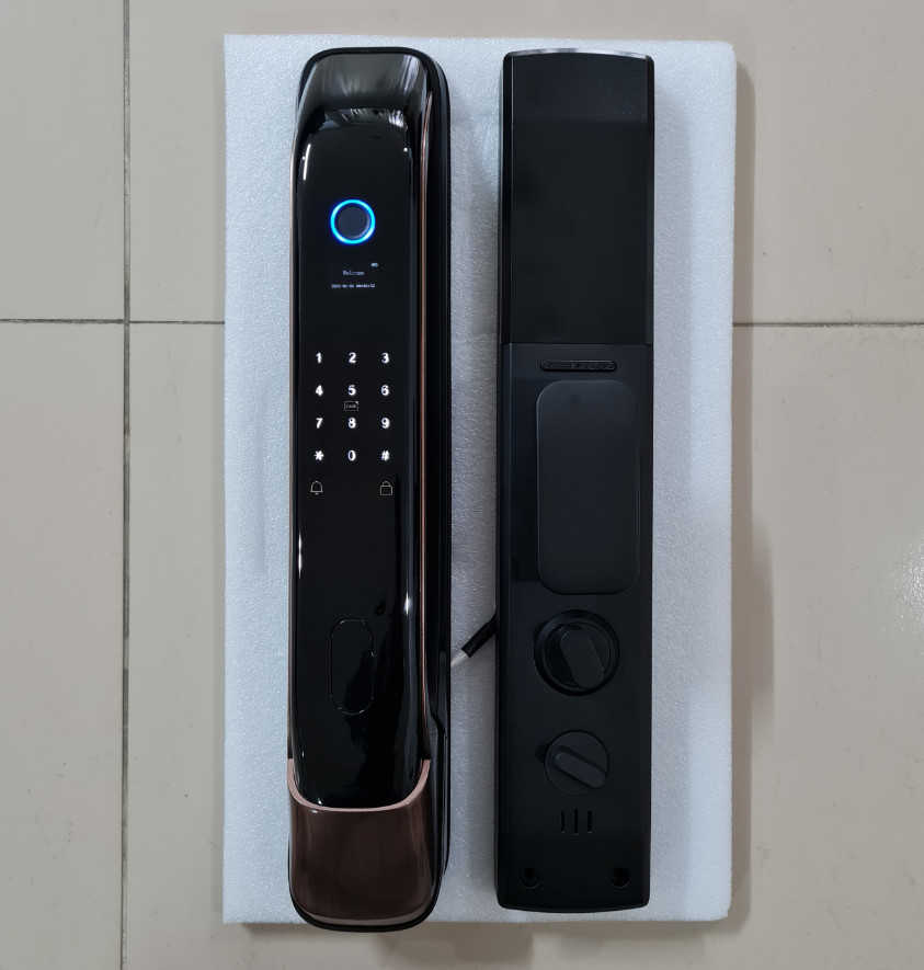 Khoá cửa vân tay cao cấp Push - Pull King Guard KG-G702