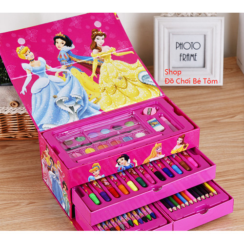 HỘP MÀU 3 TẦNG 54 CHI TIẾT
