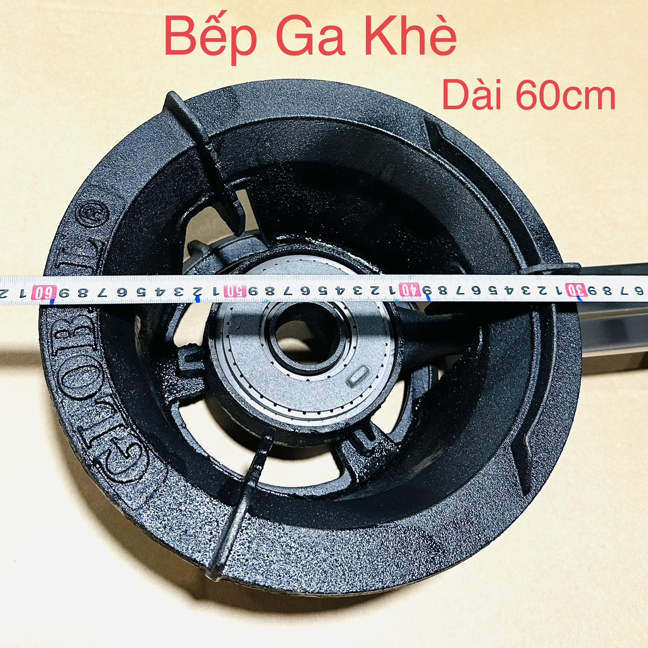 Bếp Khè Gas Công Nghiệp GLOBAL - Lửa mạnh nấu nhanh - Chất Liệu Gang Đúc Nguyên Khối, Tiết Kiệm Gas, An Toàn Khi Sử Dụng