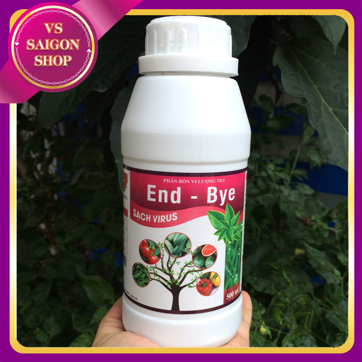 [ CHAI 500ML ] END BYE: Phòng Trừ Virus Khảm Lá - Nhập Khẩu Hàn Quốc