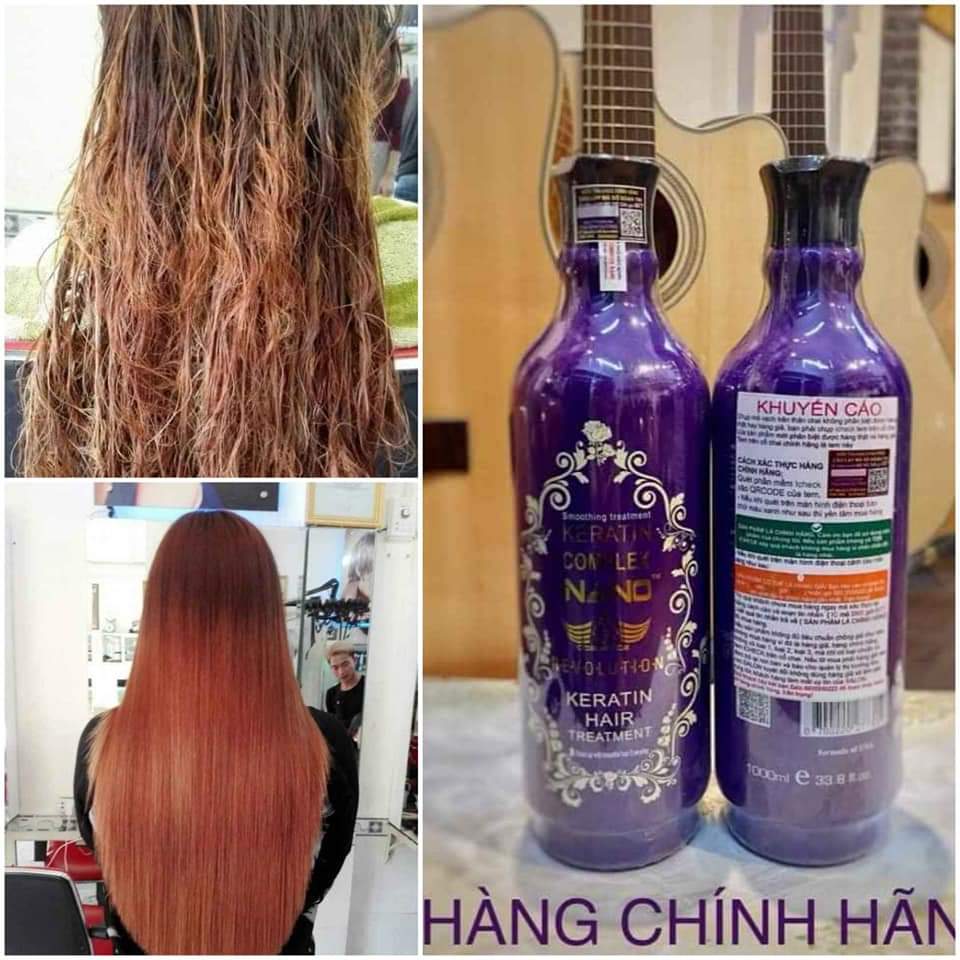 Phục Hồi Tóc Nát Keratin Complex Nano