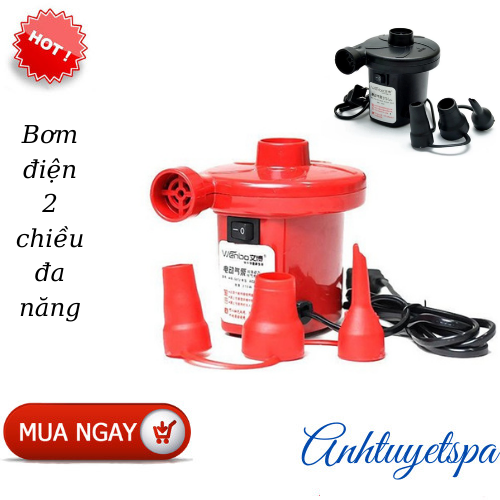 BƠM ĐIỆN 2 CHIỀU DÙNG BƠM PHAO, BỂ PHAO, NỆM HƠI -BƠM ĐIỆN 2 CHIỀU