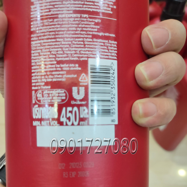 Dầu gội, xả Tresemme Keratin Smooth 450ml - Thái Lan