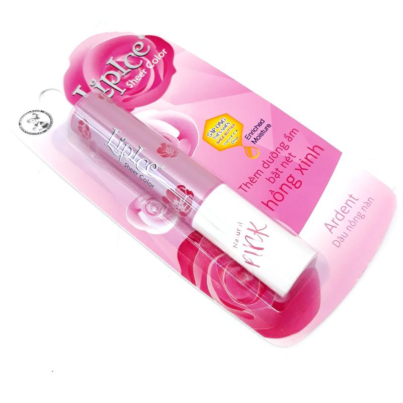 Son Lipice sheer color hồng .
