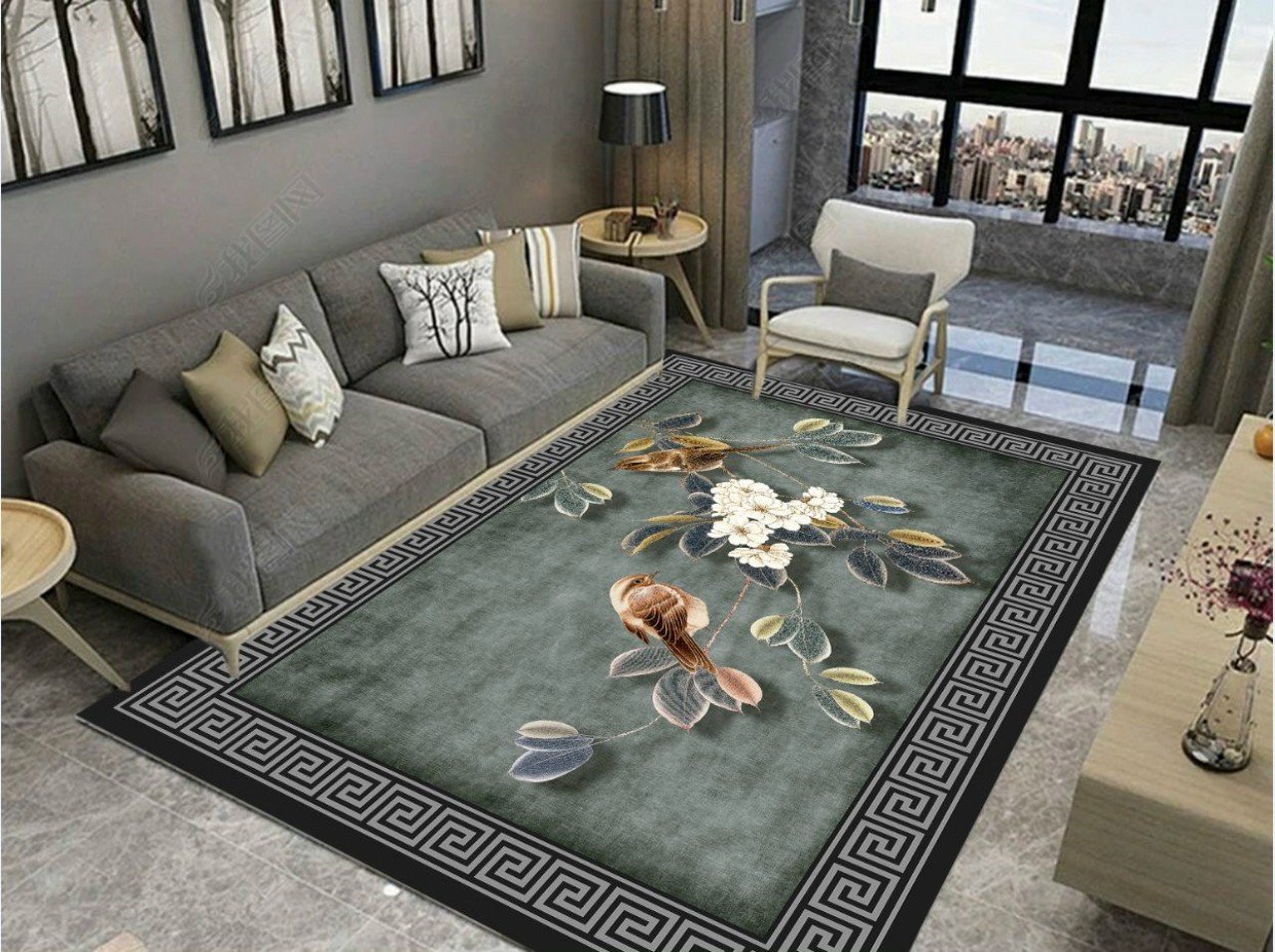 Thảm bali trải sàn 2m x 3m