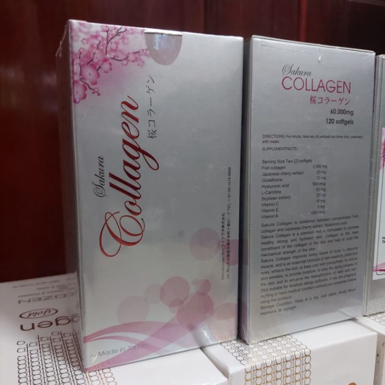 Sakura collagen nhật bản 120 viên