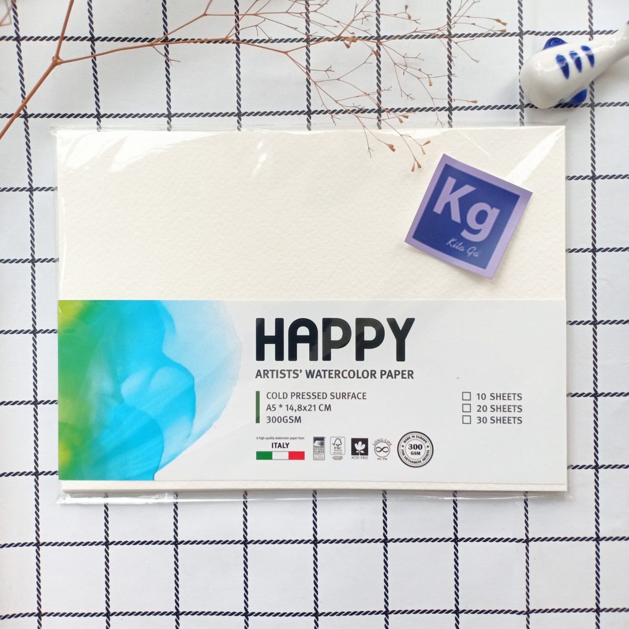 Giấy vẽ màu nước Happy
