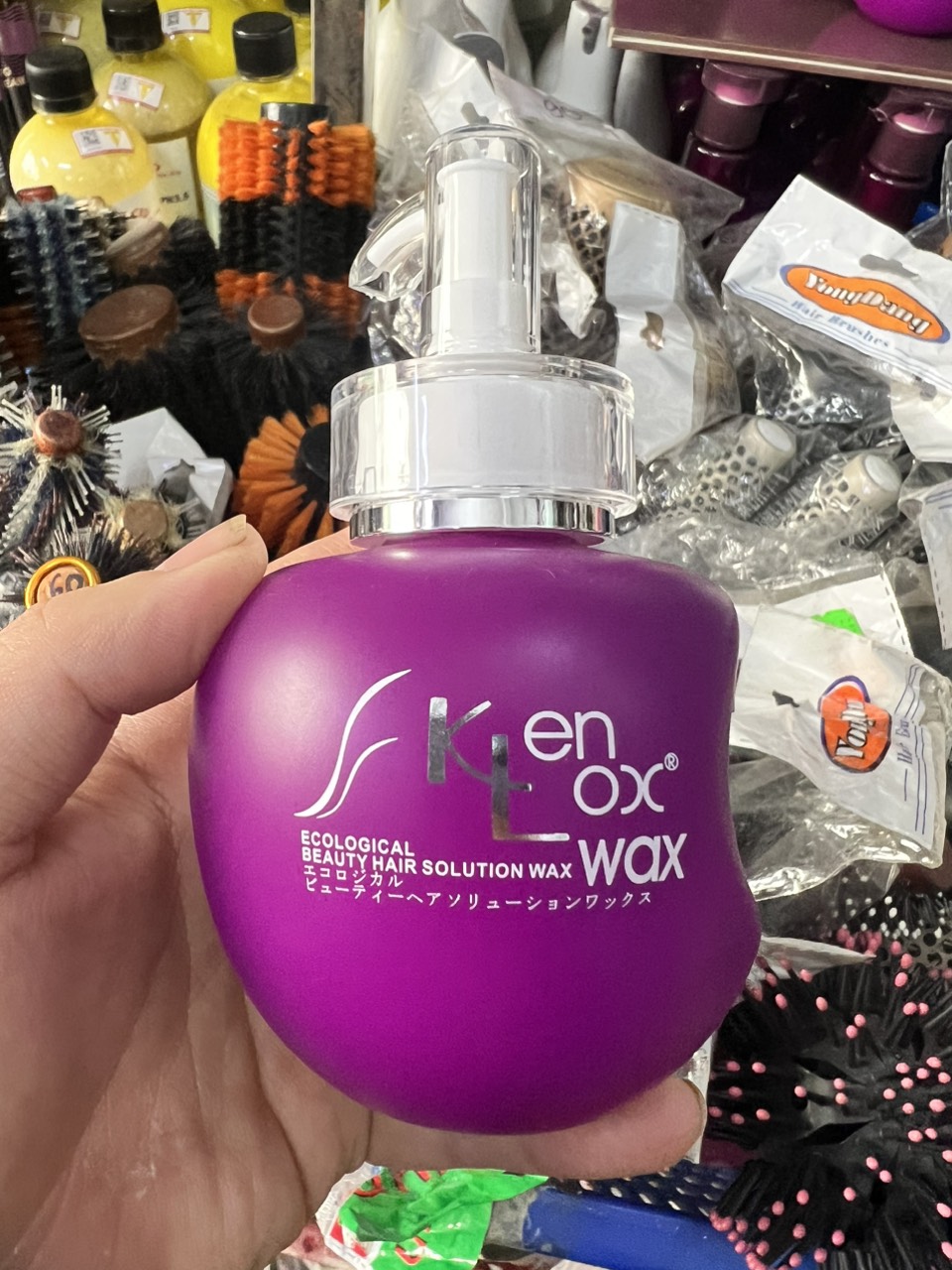 Wax tạo kiểu KENLOX Dành cho tóc uốn 280ml