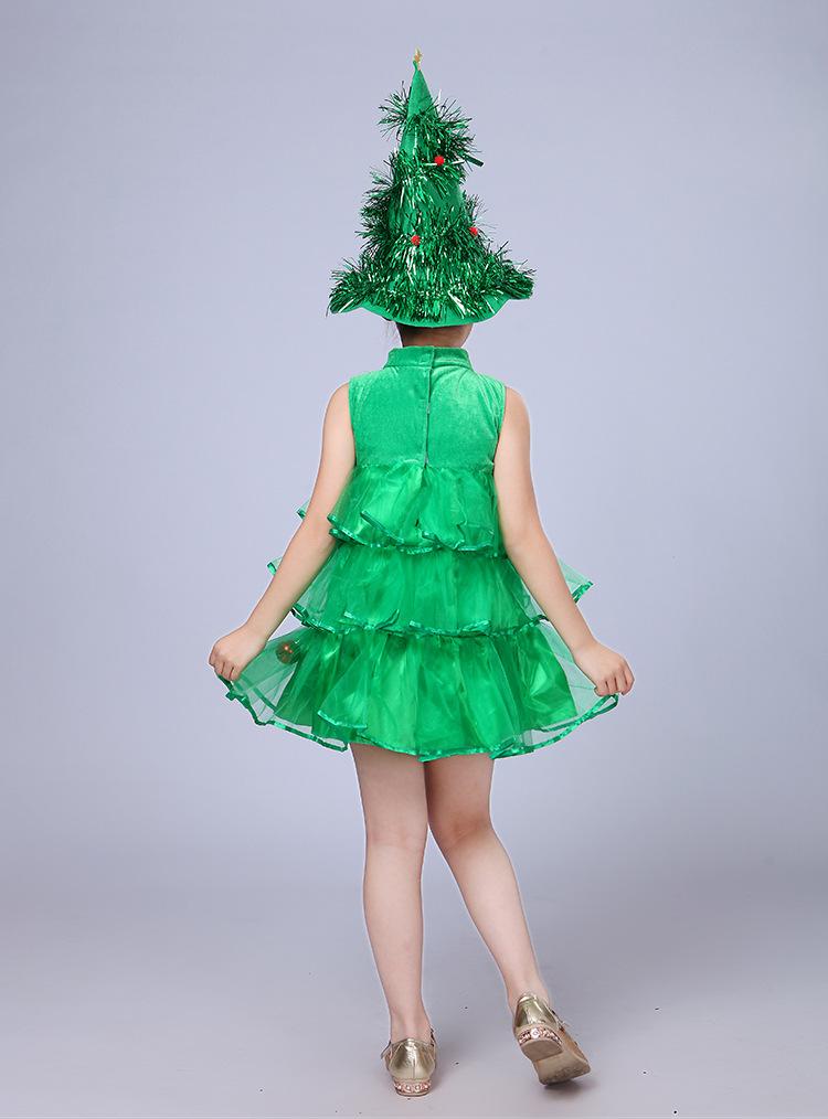 Girls' Christmas Dress Includes Hat and Accessories, Size 10kg - 30kg