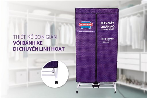Máy sấy quần áo sunhouse SHD2707
