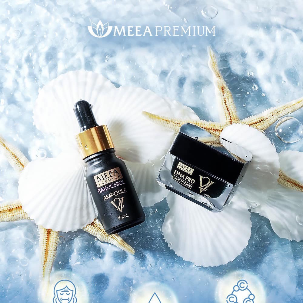 Kem Face Collagen Cá Hồi V2 Meea Và Tinh Chất Mini