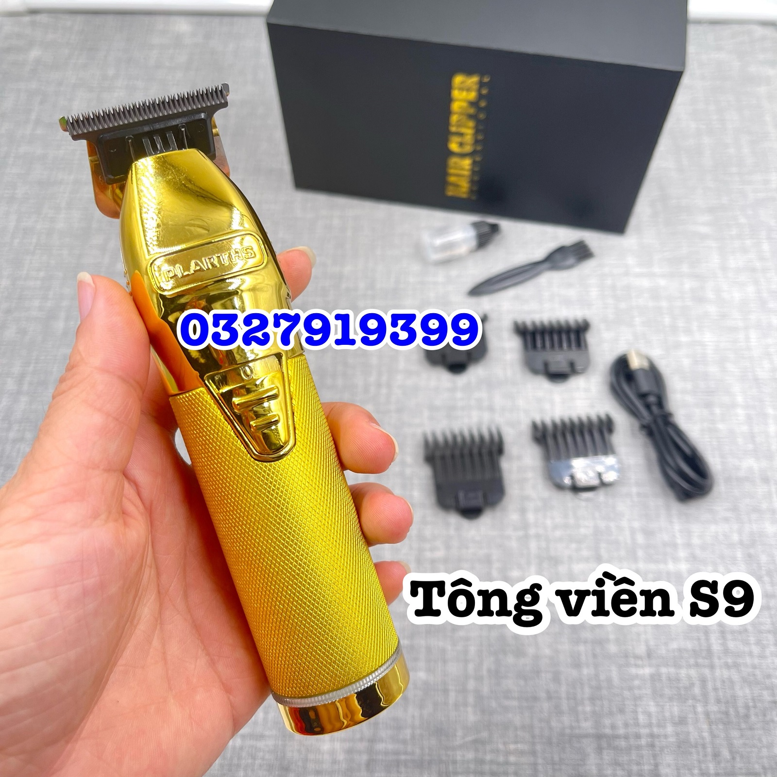 Tông đơ chấn viền cao cấp S9 lưỡi mài chuốt