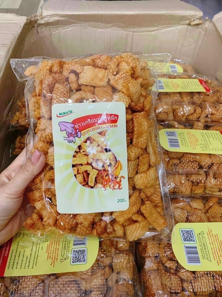 SNACK MỰC THÁI LAN SIÊU NGON 200G