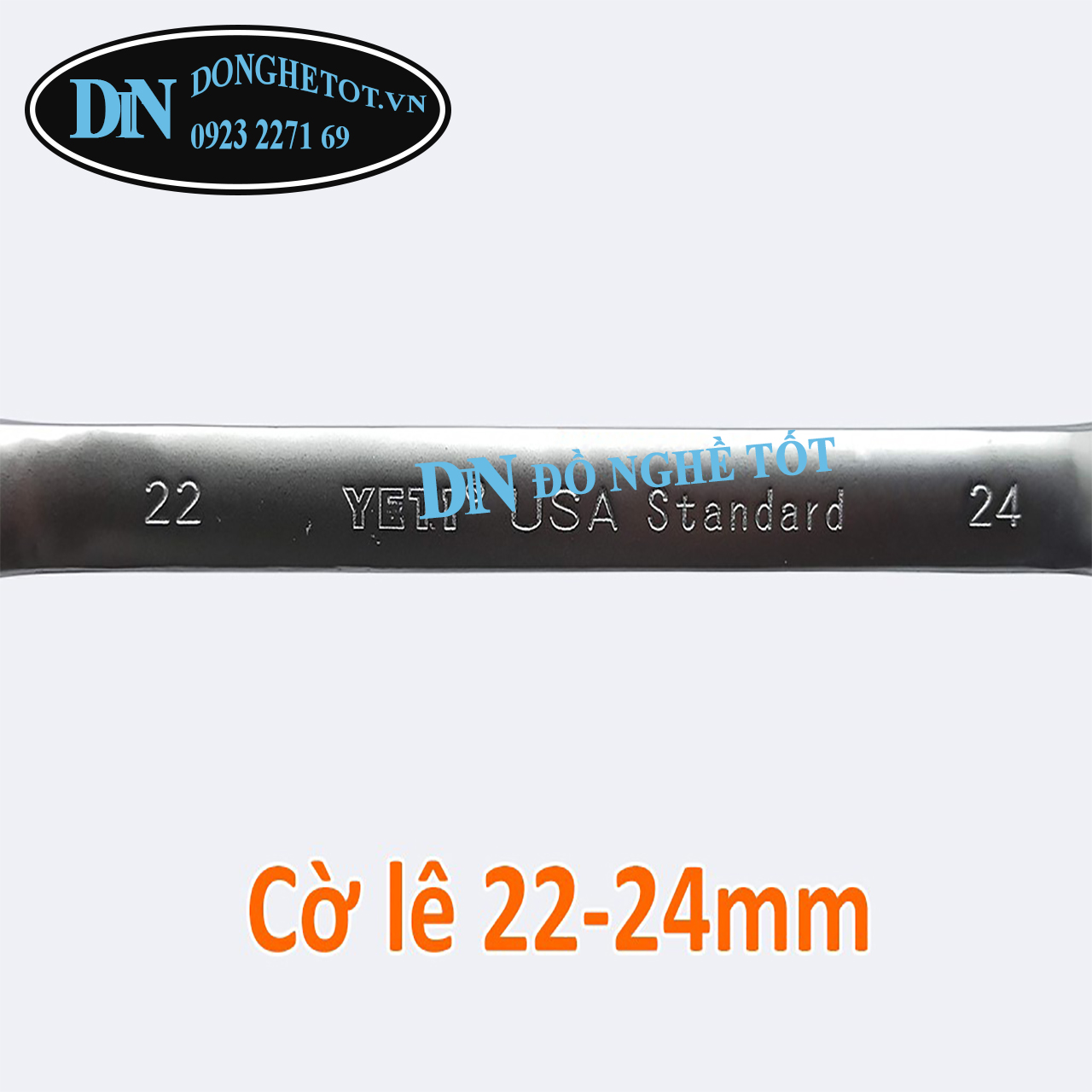 CỜ lê 2 đầu vòng 22-24mm yeti