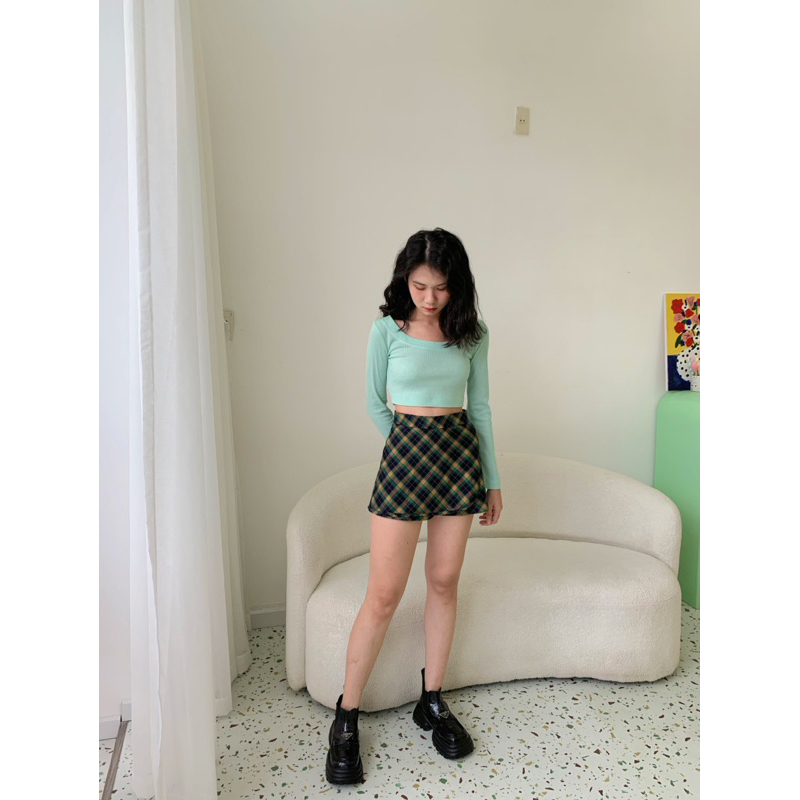 Váy quần kiểu tà đắp “ MIDI SHORT “ By Gum Tailor
