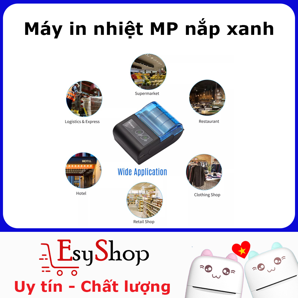 Máy in hóa đơn bluetooth Acebe MPT-IIin bill từ ứng dụng bán hàng