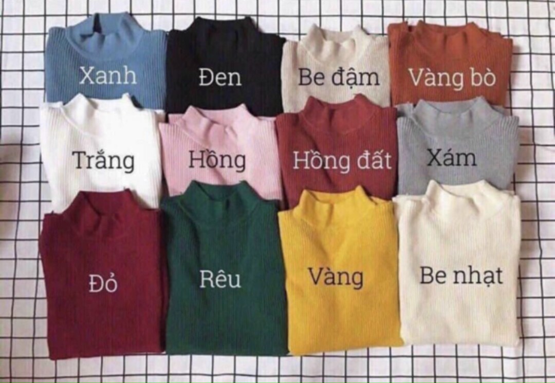 Áo len tăm nữ