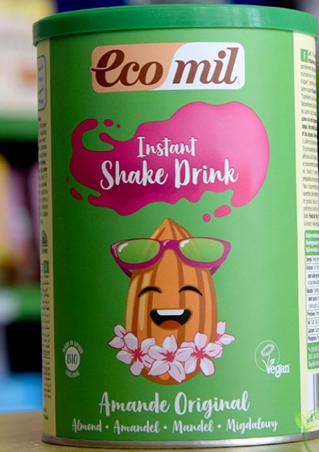 Sữa bột hạnh nhân hữu cơ Ecomil 400gr