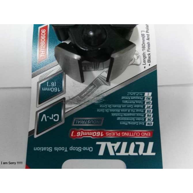 6" Kìm càng cua Total THT260606