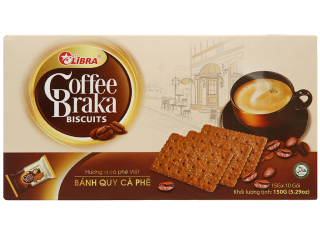 Bánh Quy Cà Phê Libra Coffee Cracker 150g thumbnail