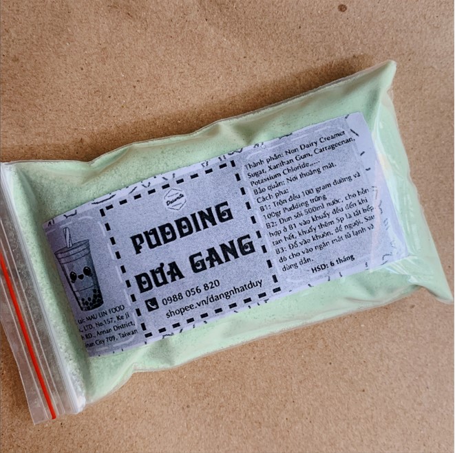Pudding Dưa Lưới Mole Đài Loan 100GRAM