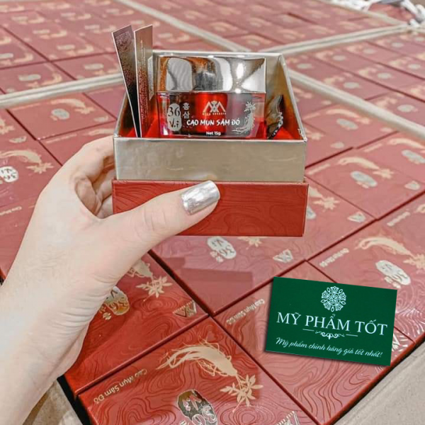Cao Mụn Sâm Đỏ Loại 15g 36 vị