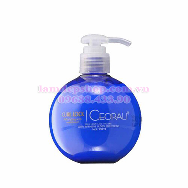 Ceorali - hair curl lock - kem dưỡng và giữ nếp tóc - lt
