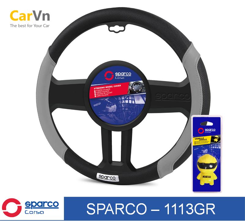 [HCM]Bọc vô lăng Sparco Corsa (SPC1113GR)