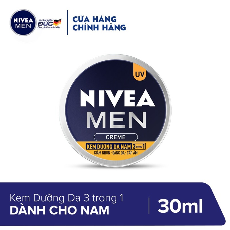 Kem Dưỡng Da 3 Trong 1 Dành Cho Nam Nivea Men 30ml - 83923 giá rẻ