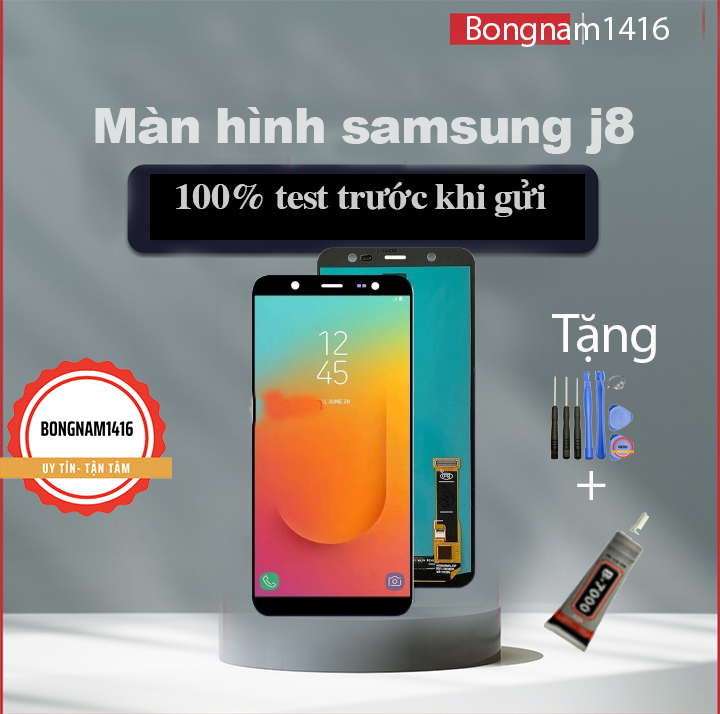 Màn hình Samsung J810 / J800 tặng kèm bộ sửa và keo dán b7000