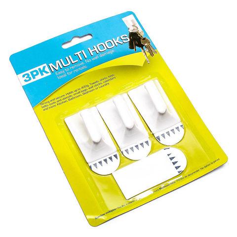 Bộ 2 vỉ móc dán tường uncle-bills hy0190