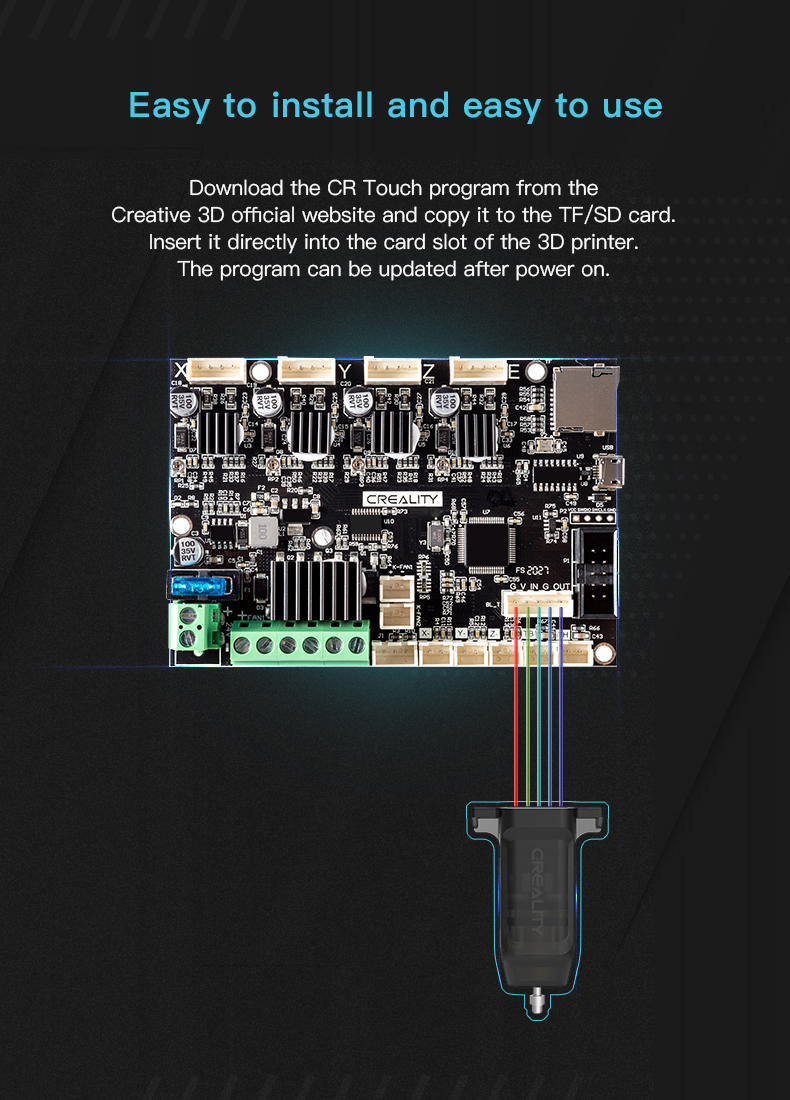 Bộ cân bàn tự động Creality CR Touch tiêu chuẩn