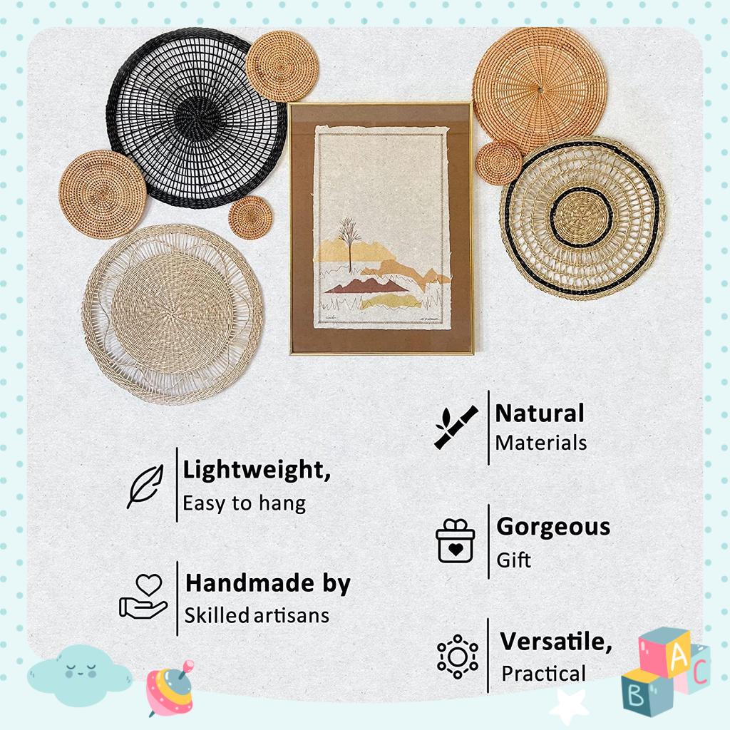 SET cói treo tường