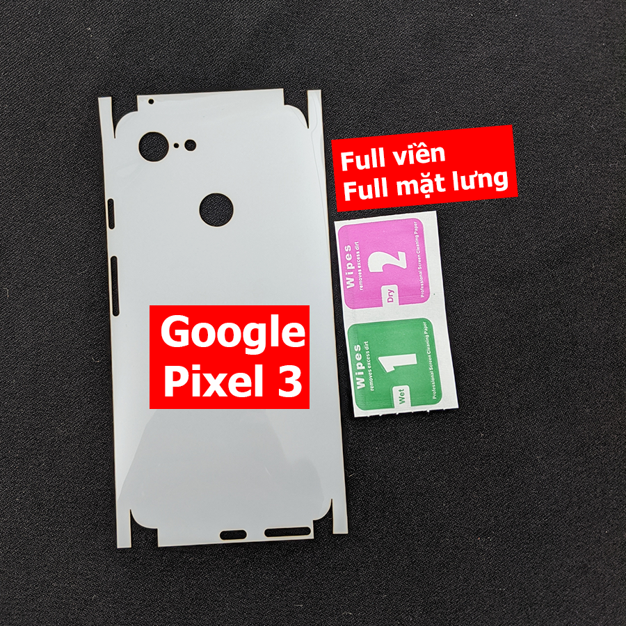 Miếng dán PPF full viền Google Pixel 3
