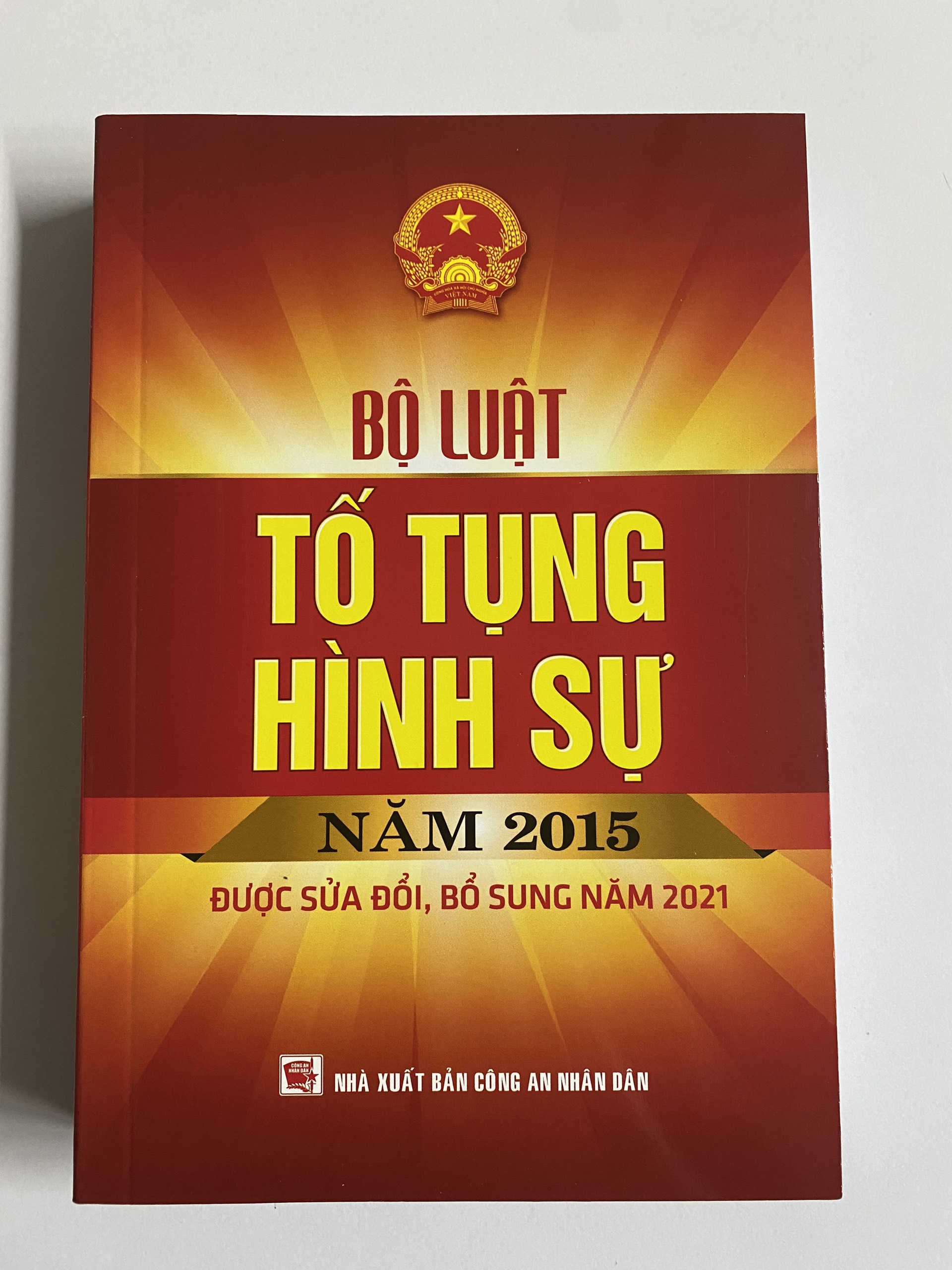 Sách Bộ Luật Tố Tụng Hình Sự