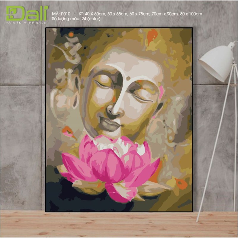 Tranh Sơn Dầu Số Hóa T Art Tranh Phật Giáo P010
