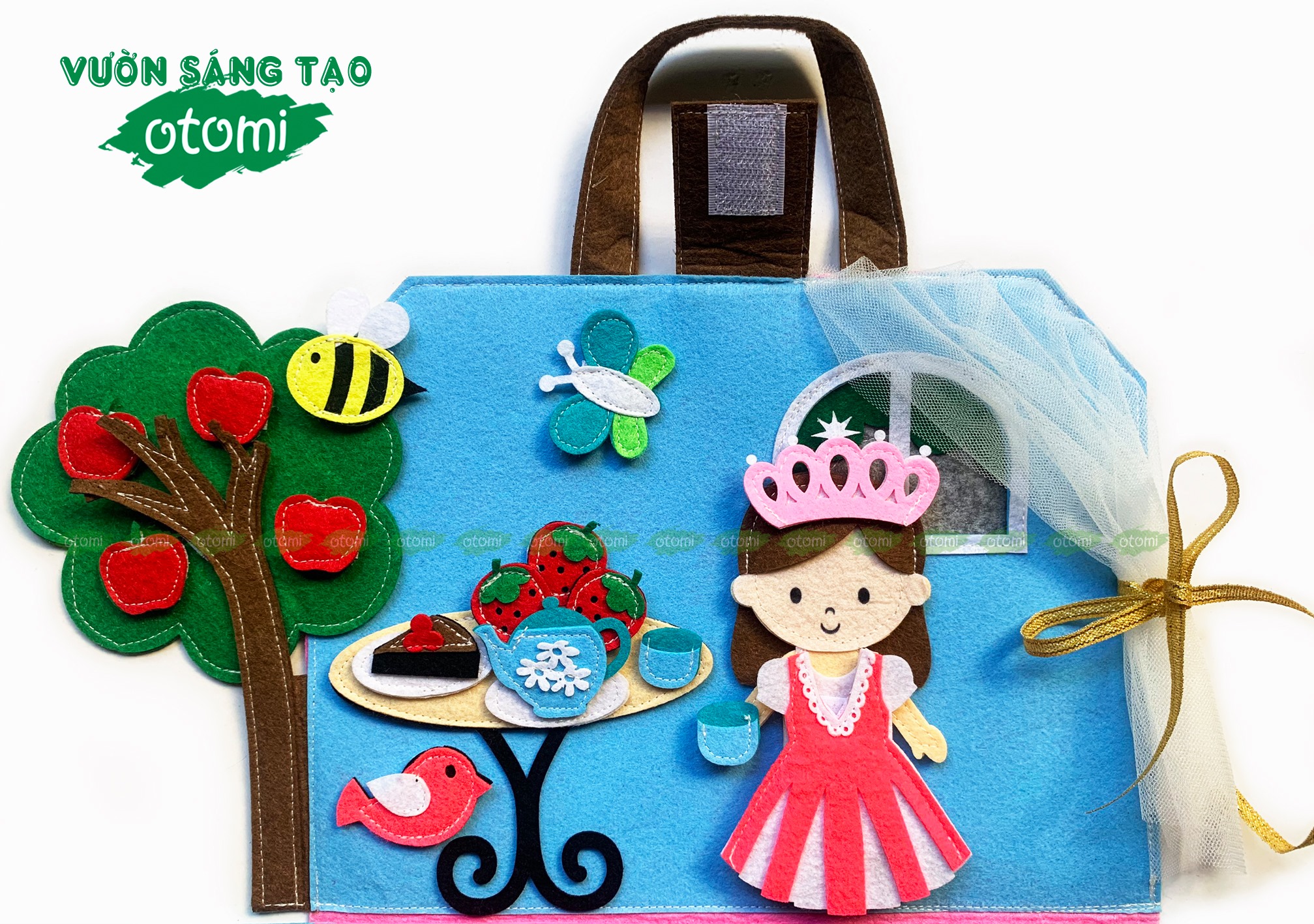 [HCM]Sách vải tương tác - NHÀ BÚP BÊ