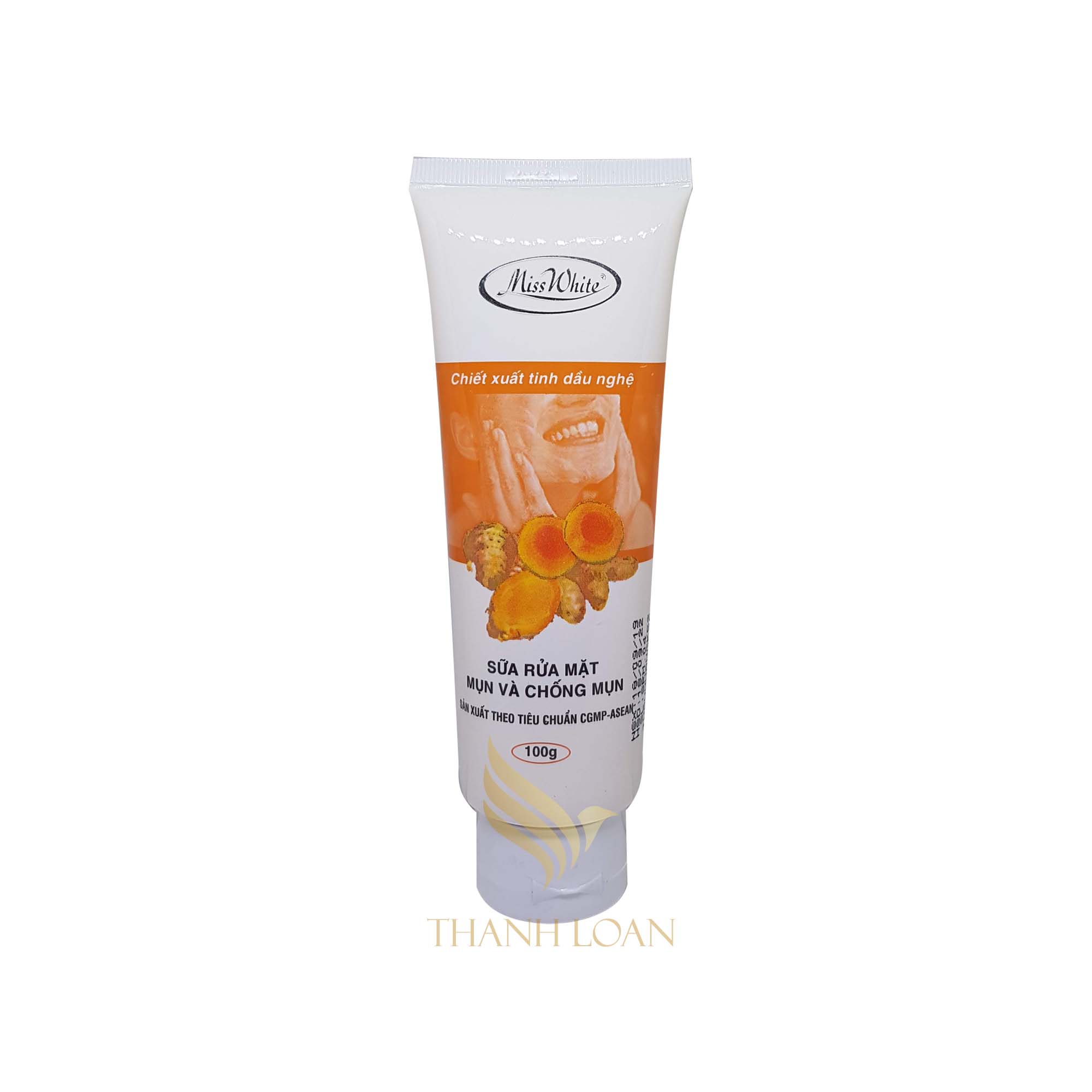 Sữa Rửa Mặt Mụn Và Chống Mụn Miss White - 100g - TiGon-  Hot - Shop Thanh Loan