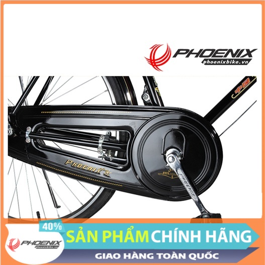 XE ĐẠP PHƯỢNG HOÀNG NỮ CỔ PHANH ĐŨA 2024