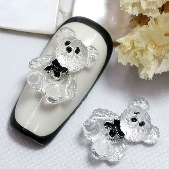 Charm nơ đính móng siêu xinh