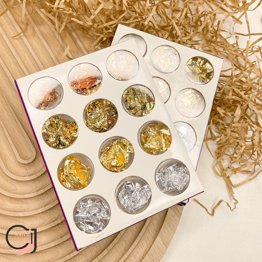 {CJ Nails Store} Set giấy nhún trang trí móng
